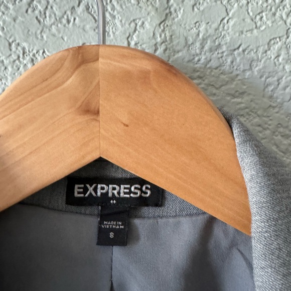 Grey fitted Express jacket - Picture 3 of 3